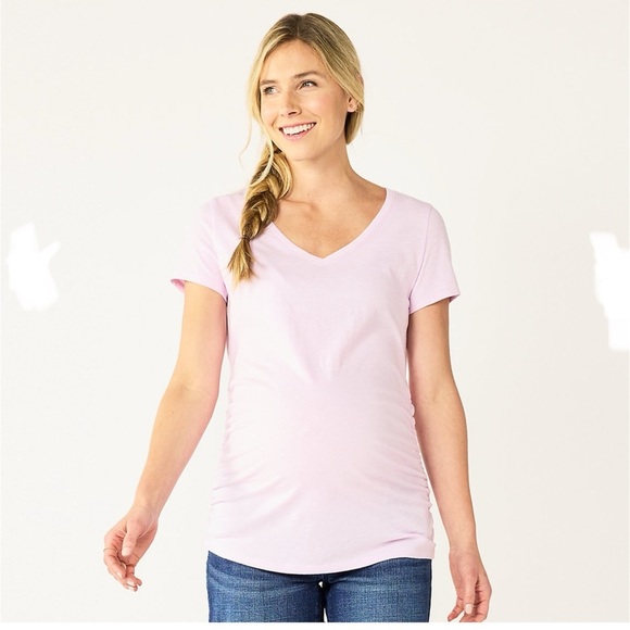 Sonoma Tops - Maternity Essential V-Neck Tee